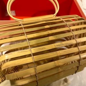 Cult Gaia Lilleth Bag - Bamboo Handbag
